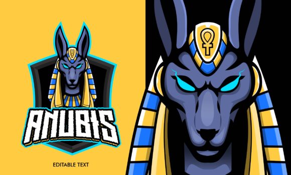 Anubis Mascot Logo: A Versatile Design for Esports, Gaming, and Sports