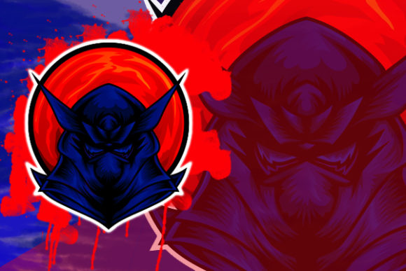 Crafting Fear: The Ninja Assassin Mascot Esports Logo