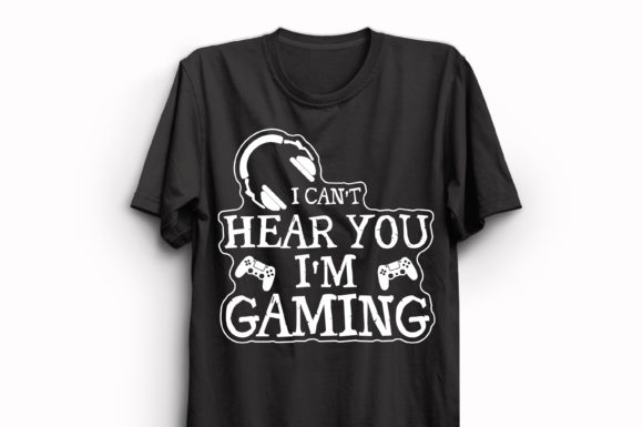 Game Lover T-shirt Design 111: A Versatile and Engaging Graphic for Gamers