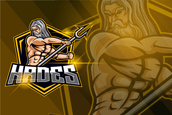 Hades E-Sport Logo Design Template: Your Foundation for a Gaming Brand
