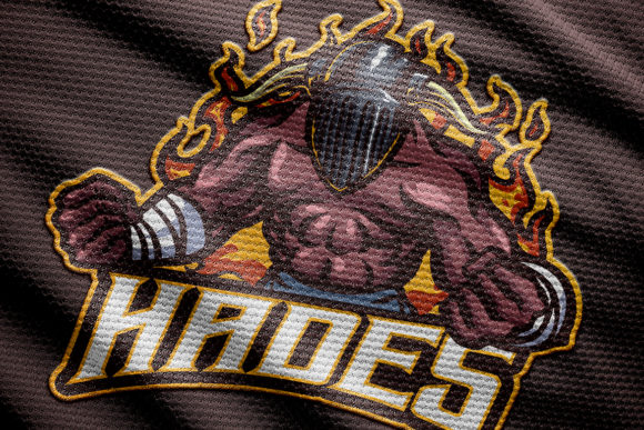 Hades Mascot Logo Template: A Versatile Solution for eSports, Sports, and Gaming Brands