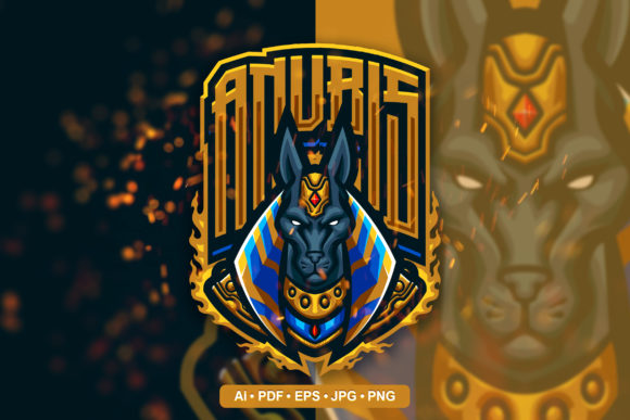 The Anubis Mascot Logo Template: Integrating a Professional Asset into Your Creative and Business Processes
