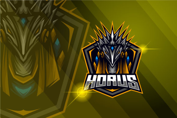 The Horus E-sport Logo Design Template: Your Creative Catalyst