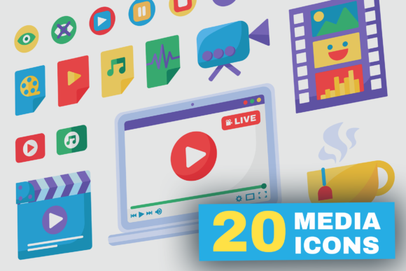 The Live Stream Producing Tools Icons Set: A Strategic Visual Toolkit for Modern Creators