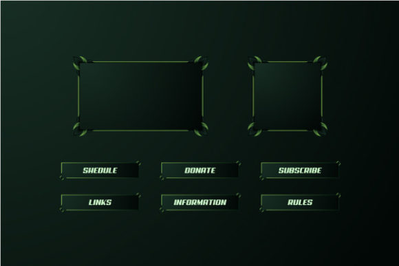 Twitch Overlay Design for a Complete Gaming PC Setup
