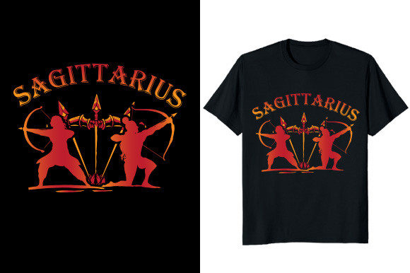 Understanding the Sagittarius Zodiac Graphic T-shirt Design Bundle