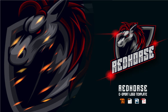 Unlocking the Power of Red Horse E-sport Logo Vector for Your Brand
